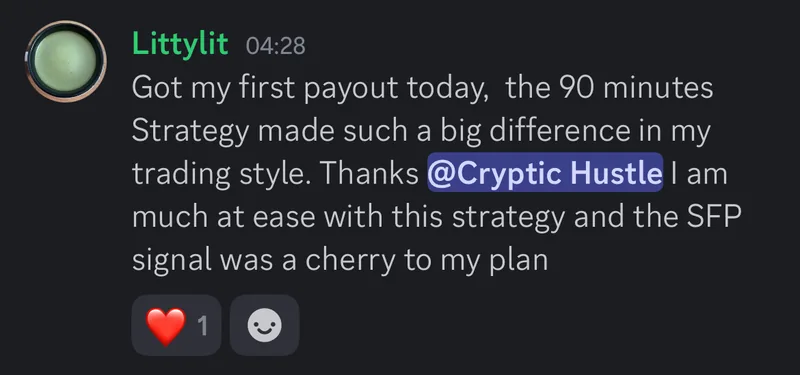 A member's message in the community